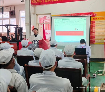 3·15DB真人旗舰官网丨食品安全宣讲培训活动于DB真人旗舰官网厂区热烈进行中！！