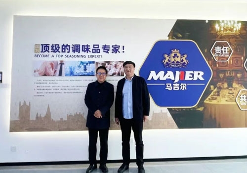 热烈欢迎高新区管委会人大工委副主任王志一行，莅临郑州马吉尔食品有限公司参观调研！！！